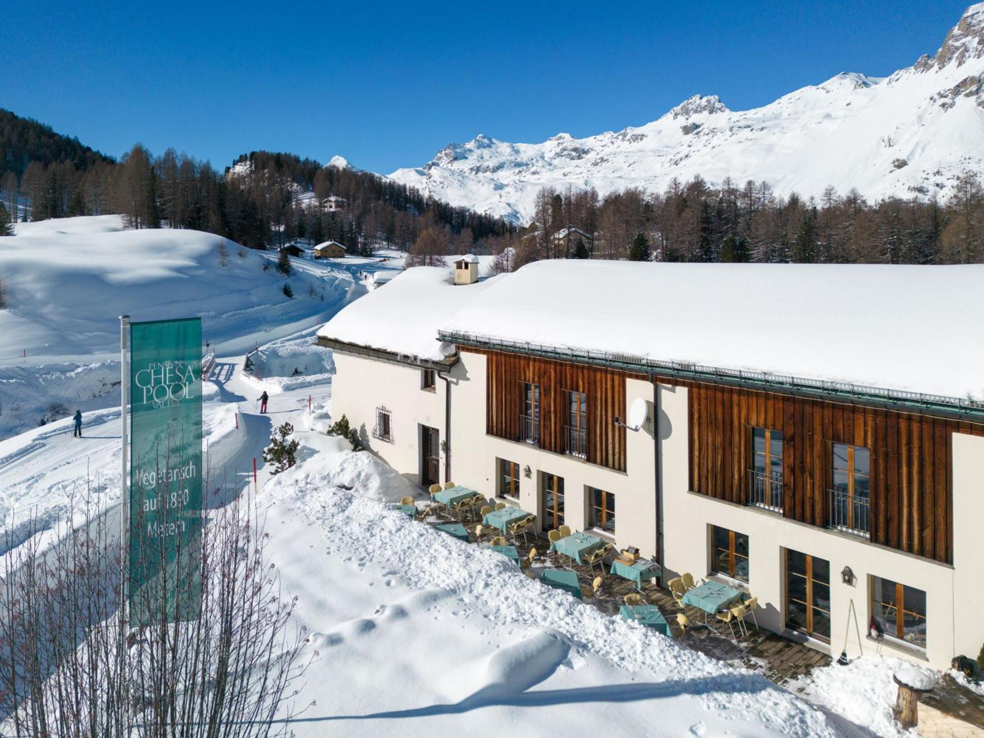 Hotel Chesa Pool Sils Maria Exterior photo