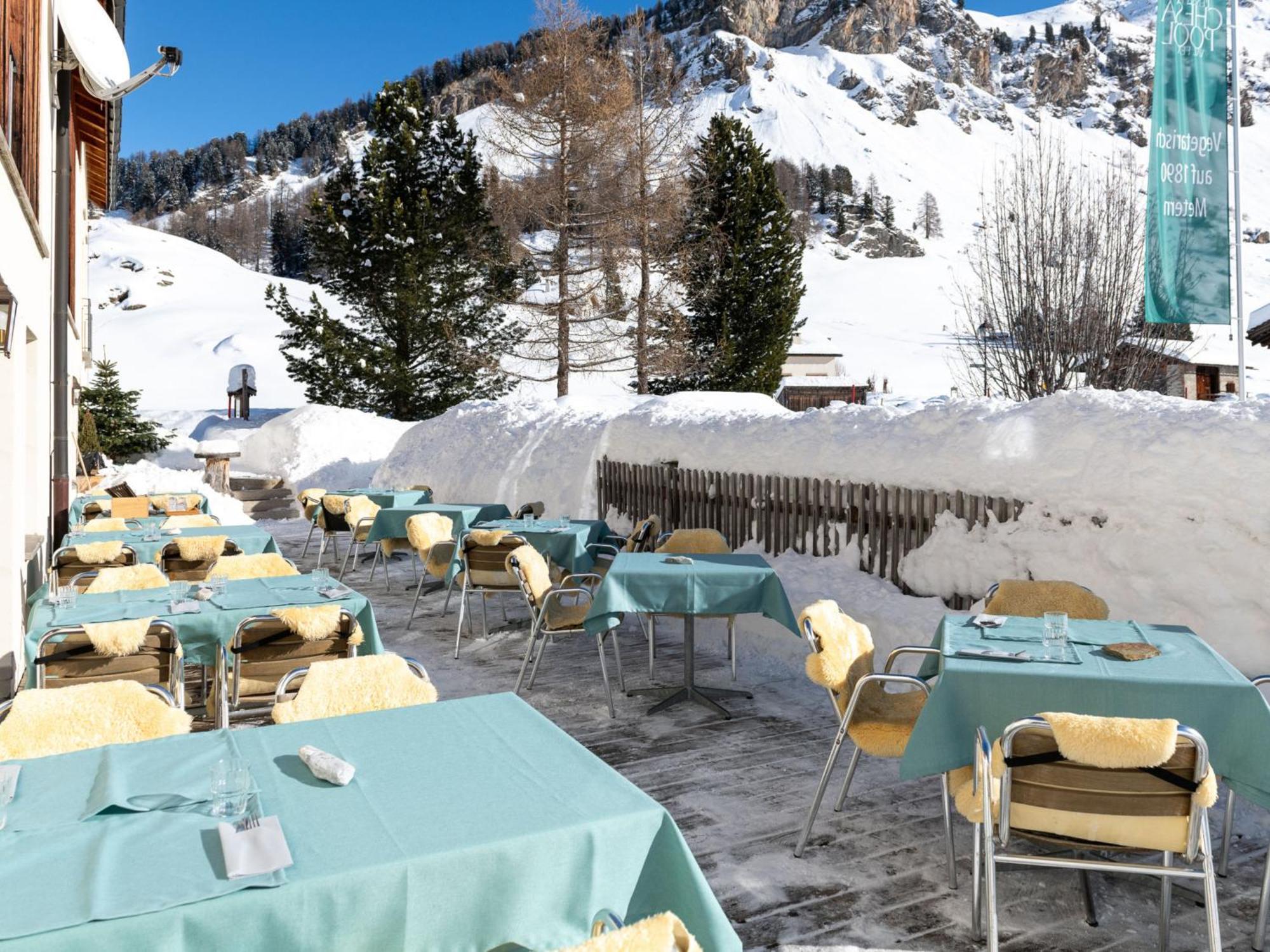 Hotel Chesa Pool Sils Maria Exterior photo
